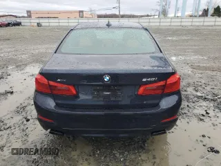 2017 BMW 5 Series 540i xDrive with VIN WBAJE7C34HWA03836, listed as a Copart auction lot 49574625 with Not provided miles and Salvage title. Bid and sale history available at DreamBid. Image 6.