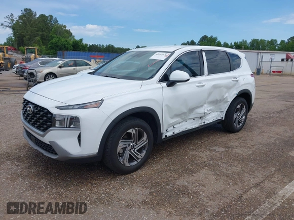 2023 Hyundai Santa Fe SE with VIN 5NMS14AJ9PH630176, listed as a IAAI auction lot 42202536 with 26,624 mi miles and . Bid and sale history available at DreamBid. Image 19.