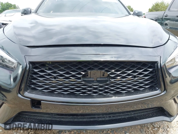 2020 Infiniti Q50 Luxe with VIN JN1EV7AR7LM250154, listed as a IAAI auction lot 42474749 with 32,796 mi miles and . Bid and sale history available at DreamBid. Image 17.