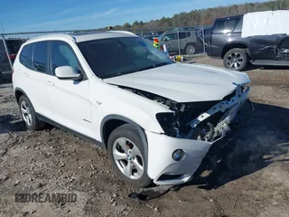2011 BMW X3 28i with VIN 5UXWX5C53BL702386, listed as a IAAI auction lot 38148591 with Not Provided miles and . Bid and sale history available at DreamBid. Image 1.