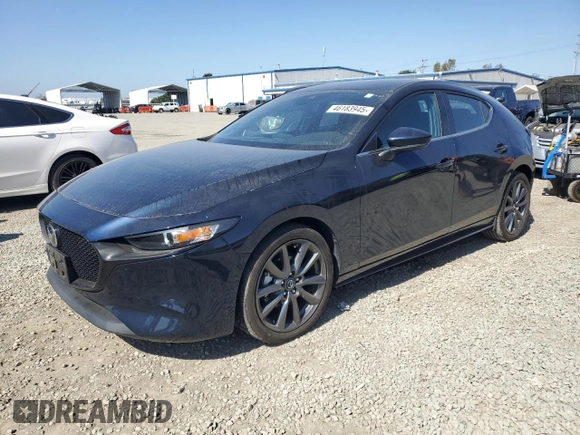 2022 Mazda 3 Select with VIN JM1BPAKL2N1506688, listed as a Copart auction lot 46183945 with 20,494 mi miles and Salvage title. Bid and sale history available at DreamBid. Image 1.