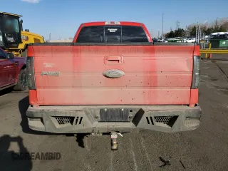 2012 Ford F-150 XL with VIN 1FTFW1ET1CKD52157, listed as a Copart auction lot 47454515 with 164,000 mi miles and Salvage title. Bid and sale history available at DreamBid. Image 6.