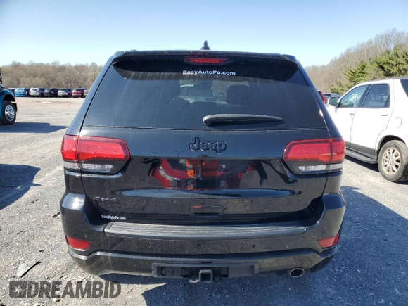 2020 Jeep Grand Cherokee Altitude with VIN 1C4RJFAG0LC157551, listed as a Copart auction lot 50624165 with 89,121 mi miles and Salvage Title. Bid and sale history available at carsss.com. Image 6.