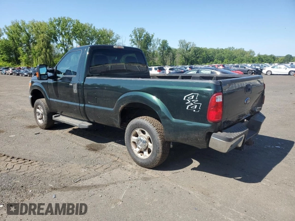 2013 Ford F-250 XL with VIN 1FTBF2B68DEA82735, listed as a Copart auction lot 58543855 with 106,710 mi miles and Salvage title. Bid and sale history available at DreamBid. Image 2.