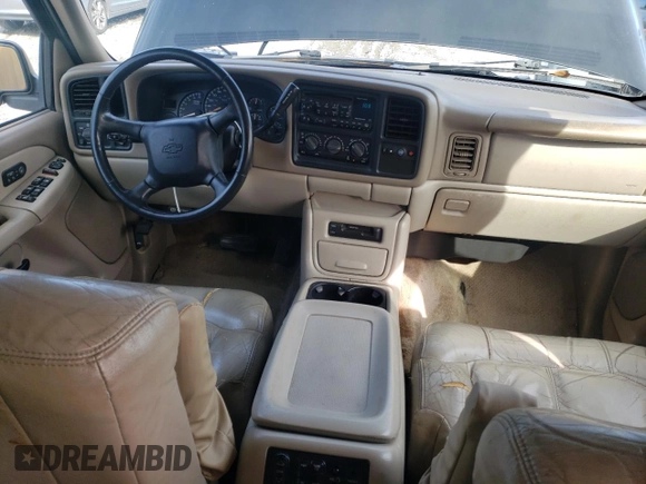 2002 Chevrolet Suburban LS with VIN 3GNEC16ZX2G307061, listed as a Copart auction lot 55502485 with Not provided miles and Non repairable. Bid and sale history available at DreamBid. Image 8.