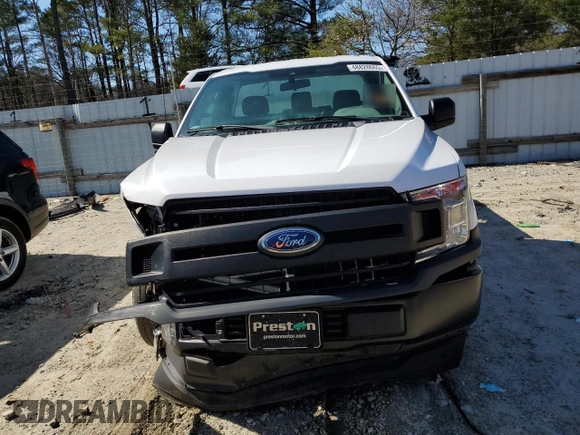2020 Ford F-150 XL with VIN 1FTMF1CB7LKE33505, listed as a Copart auction lot 48828665 with 100,996 mi miles and Salvage Title. Bid and sale history available at carsss.com. Image 5.