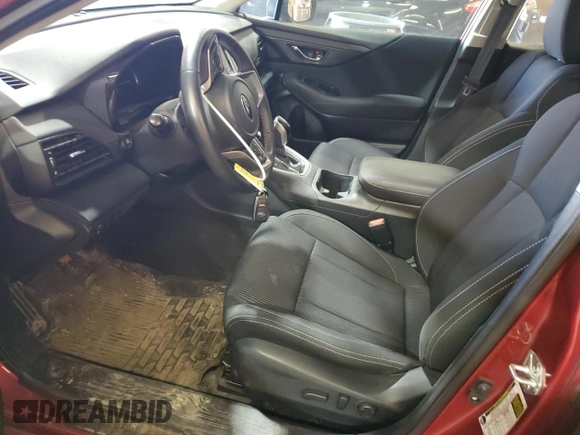 2023 Subaru Legacy Premium with VIN 4S3BWAF67P3012633, listed as a Copart auction lot 54764075 with 30,035 mi miles and Salvage title. Bid and sale history available at DreamBid. Image 7.