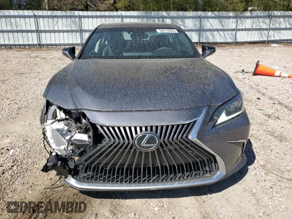 2021 Lexus ES 350 with VIN 58ADZ1B18MU084235, listed as a Copart auction lot 50713635 with 55,539 mi miles and Salvage Title. Bid and sale history available at DreamBid. Image 5.