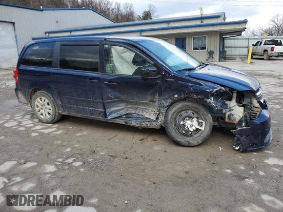 2017 Dodge Grand Caravan SE z VIN 2C4RDGBG8HR682867, wystawiony jako Copart lot #47192325 z przebiegiem 107 667 mil mil oraz Szkody całkowita. Historia ofert i sprzedaży dostępna na DreamBid. Obrazek 4.