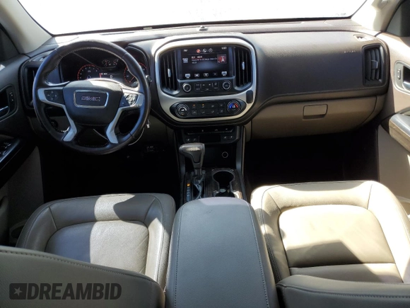 2015 GMC Canyon 2WD SLT with VIN 1GTG5CE33F1217419, listed as a Copart auction lot 73467364 with 114,542 mi miles and Salvage Title. Bid and sale history available at carsss.com. Image 8.