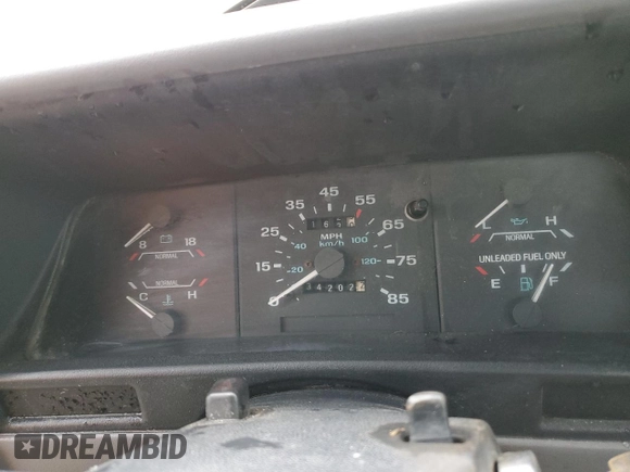 1994 Ford Ranger Splash with VIN 1FTCR10AXRPA64052, listed as a Copart auction lot 53310385 with 342,022 mi miles and Non repairable. Bid and sale history available at DreamBid. Image 9.