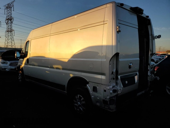 2024 Ram ProMaster Cargo Tradesman with VIN 3C6LRVDG7RE116511, listed as a Copart auction lot 79095424 with 1,636 mi miles and Salvage Title. Bid and sale history available at DreamBid. Image 2.