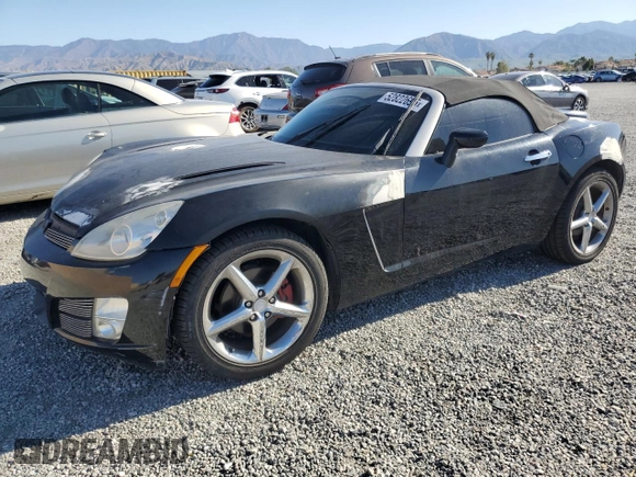 2008 Saturn Sky with VIN 1G8MC35B28Y111905, listed as a Copart auction lot 52822695 with 111,537 mi miles and Clean Title. Bid and sale history available at carsss.com. Image 1.