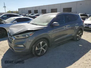 2016 Hyundai Tucson Limited with VIN KM8J33A24GU071987, listed as a Copart auction lot 49468235 with 117,805 mi miles and Salvage Title. Bid and sale history available at DreamBid. Image 1.