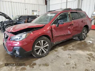 2018 Subaru Outback Limited with VIN 4S4BSANC2J3334294, listed as a Copart auction lot 55464845 with 43,175 mi miles and Non repairable. Bid and sale history available at DreamBid. Image 1.