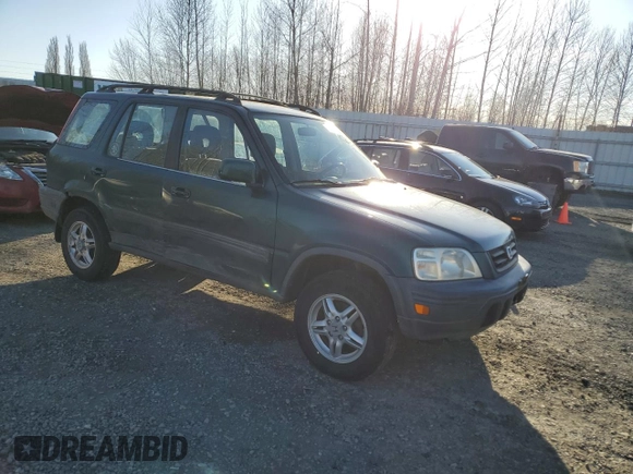 2001 Honda CR-V EX with VIN JHLRD17611S027292, listed as a Copart auction lot 47496765 with 112,358 mi miles and Salvage Title. Bid and sale history available at carsss.com. Image 4.