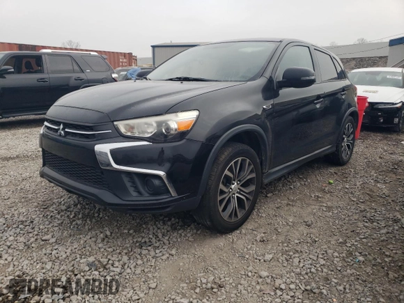 2019 Mitsubishi Outlander ES z VIN JA4AP3AU1KU001666, wystawiony jako Copart lot #43932725 z przebiegiem 83 406 mil mil oraz Szkoda całkowita • Salvage title. Historia ofert i sprzedaży dostępna na DreamBid. Obrazek 1.