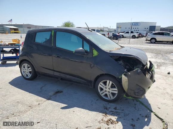 2014 Chevrolet Spark LS with VIN KL8CB6S92EC496438, listed as a Copart auction lot 52646885 with 0 mi miles and Clean Title. Bid and sale history available at carsss.com. Image 4.