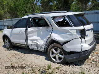2018 Ford Explorer XLT with VIN 1FM5K7D87JGB63533, listed as a Copart auction lot 61860215 with 80,294 mi miles and Salvage title. Bid and sale history available at DreamBid. Image 2.