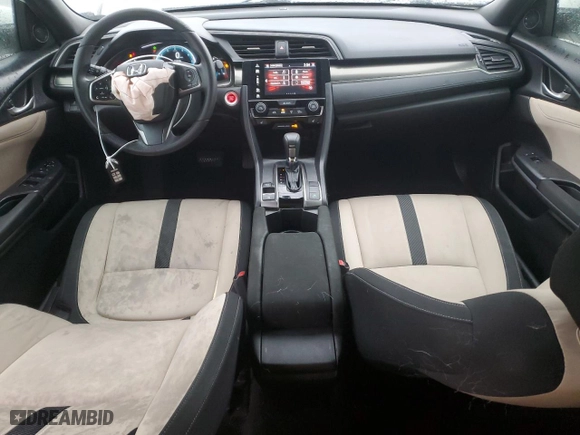 2017 Honda Civic Hatchback EX with VIN SHHFK7H54HU216541, listed as a Copart auction lot 45121895 with 142,428 mi miles and Salvage Title. Bid and sale history available at carsss.com. Image 8.