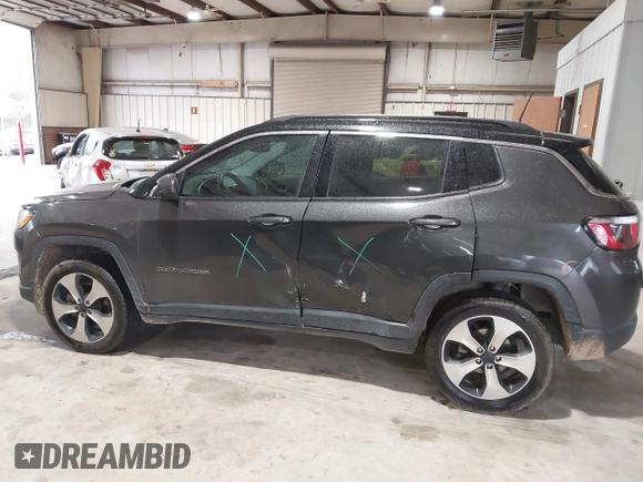 2018 Jeep Compass Latitude with VIN 3C4NJDBB9JT116391, listed as a IAAI auction lot 41953729 with 129,331 mi miles and . Bid and sale history available at DreamBid. Image 14.