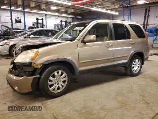 2005 Honda CR-V EX SE with VIN JHLRD78955C043538, listed as a Copart auction lot 85377044 with 236,824 mi miles and Salvage Title. Bid and sale history available at carsss.com. Image 1.