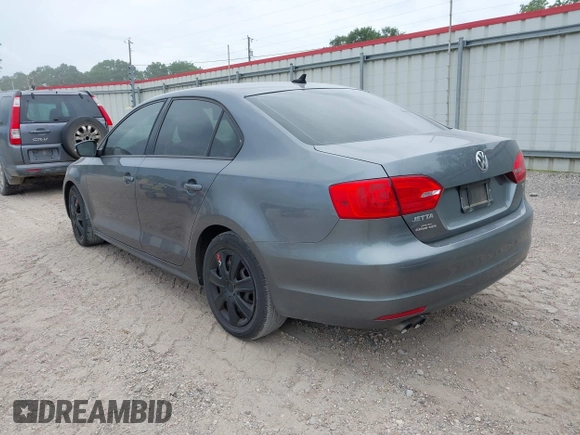 2014 Volkswagen Jetta Sedan SE w/Connectivity/Sunroof PZEV with VIN 3VWD17AJ6EM247300, listed as a IAAI auction lot 42074917 with 170,131 mi miles. Bid and sale history available at carsss.com. Image 3.