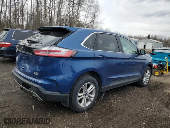 2020 Ford Edge SEL with VIN 2FMPK4J93LBB67416, listed as a Copart auction lot 52334465 with 53,327 mi miles and Clean Title. Bid and sale history available at carsss.com. Image 3.