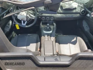2021 Mazda MX-5 Miata Grand Touring with VIN JM1NDAD79M0458827, listed as a Copart auction lot 62238855 with 20,497 mi miles and Salvage title. Bid and sale history available at DreamBid. Image 8.