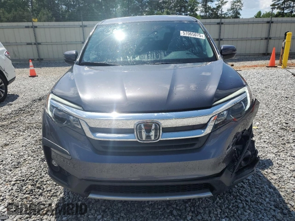 2019 Honda Pilot EX-L z VIN 5FNYF5H59KB028124, wystawiony jako Copart lot #57065075 z przebiegiem 55 260 mil mil oraz Szkoda całkowita • Salvage title. Historia ofert i sprzedaży dostępna na DreamBid. Obrazek 5.