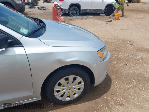 2013 Volkswagen Jetta S with VIN 3VW2K7AJ4DM410383, listed as a IAAI auction lot 42627193 with 154,300 mi miles and . Bid and sale history available at DreamBid. Image 17.