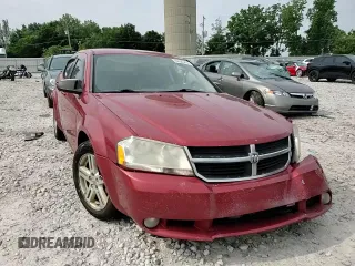2008 Dodge Avenger SXT with VIN 1B3LC56K78N263046, listed as a Copart auction lot 62885805 with Not provided miles and Clean title. Bid and sale history available at DreamBid. Image 13.