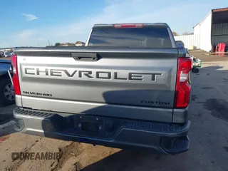 2020 Chevrolet Silverado 1500 Custom with VIN 1GCPWBEHXLZ183253, listed as a IAAI auction lot 41282835 with 128,772 mi miles. Bid and sale history available at carsss.com. Image 16.