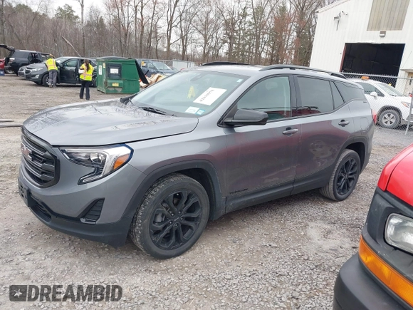2021 GMC Terrain SLE z VIN 3GKALTEV0ML348850, wystawiony jako IAAI lot #42010978 z przebiegiem 40 146 mil mil oraz . Historia ofert i sprzedaży dostępna na DreamBid. Obrazek 14.