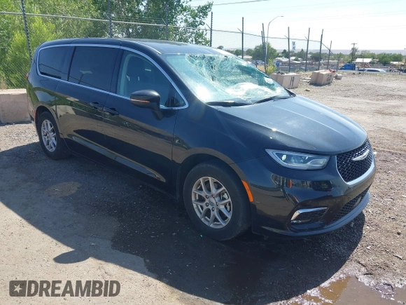 2023 Chrysler Pacifica Touring L with VIN 2C4RC1BG9PR628170, listed as a IAAI auction lot 42515590 with 41,987 mi miles and . Bid and sale history available at DreamBid. Image 1.