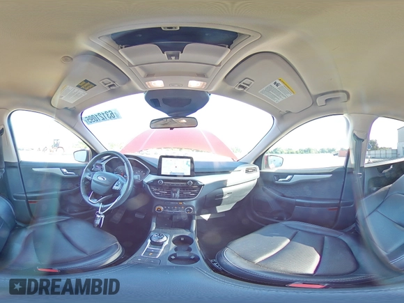 2020 Ford Escape SEL with VIN 1FMCU0H68LUA24470, listed as a Copart auction lot 63121095 with 86,890 mi miles and Salvage title. Bid and sale history available at DreamBid. Image 16.