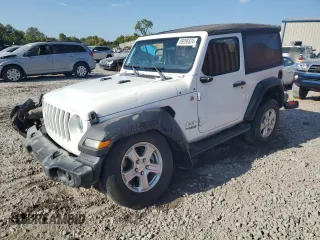 2018 Jeep Wrangler Sport with VIN 1C4GJXAG2JW276226, listed as a Copart auction lot 69206524 with 45,030 mi miles and Salvage Title. Bid and sale history available at carsss.com. Image 1.