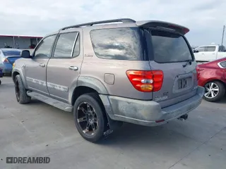 2002 Toyota Sequoia Limited with VIN 5TDBT48A12S099030, listed as a IAAI auction lot 41525634 with 1 mi miles. Bid and sale history available at carsss.com. Image 3.