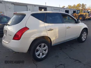 2006 Nissan Murano SL z VIN JN8AZ08W46W538519, wystawiony jako IAAI lot #41215826 z przebiegiem 164 464 mil mil oraz . Historia ofert i sprzedaży dostępna na DreamBid. Obrazek 4.