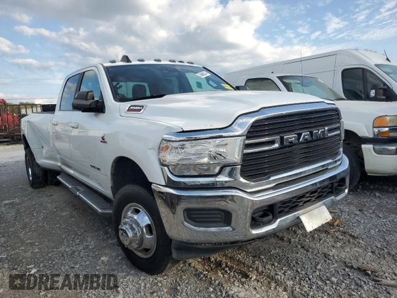2021 Ram 3500 Big Horn with VIN 3C63RRHL3MG635793, listed as a Copart auction lot 74468574 with 199,757 mi miles and Salvage Title. Bid and sale history available at carsss.com. Image 4.