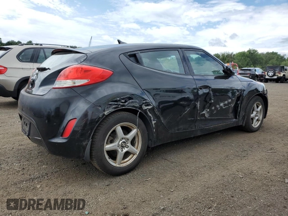 2013 Hyundai Veloster w/Gray Int z VIN KMHTC6AD9DU110094, wystawiony jako Copart lot #64660645 z przebiegiem 149 746 mil mil oraz Szkoda całkowita • Salvage title. Historia ofert i sprzedaży dostępna na DreamBid. Obrazek 3.