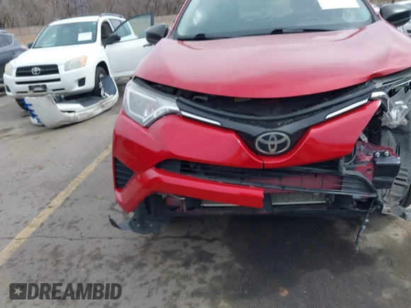 2017 Toyota RAV4 LE with VIN JTMZFREV1HJ125822, listed as a IAAI auction lot 41763849 with 91,429 mi miles and . Bid and sale history available at carsss.com. Image 6.
