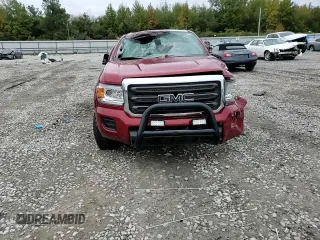 2015 GMC Canyon 2WD with VIN 1GTH5AE30F1182024, listed as a Copart auction lot 77032494 with 55,845 mi miles and Salvage Title. Bid and sale history available at carsss.com. Image 11.
