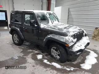 2023 Jeep Wrangler Willys z VIN 1C4HJXAG7PW545527, wystawiony jako IAAI lot #41311541 z przebiegiem 26 033 mil mil oraz . Historia ofert i sprzedaży dostępna na DreamBid. Obrazek 1.