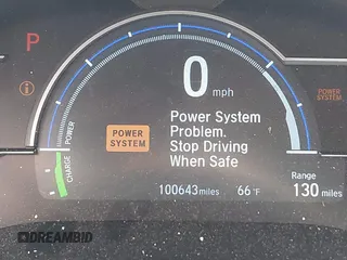 2018 Honda Clarity Plug-In Hybrid with VIN JHMZC5F10JC014054, listed as a IAAI auction lot 41932195 with 100,643 mi miles. Bid and sale history available at carsss.com. Image 15.