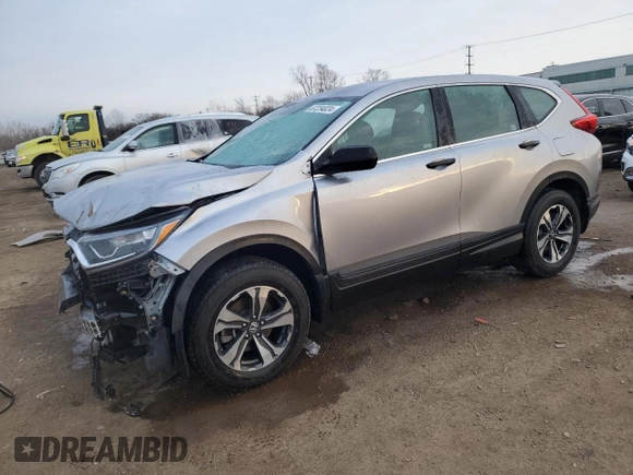 2019 Honda CR-V LX with VIN 2HKRW6H32KH229616, listed as a Copart auction lot 87234024 with 21,980 mi miles and Salvage Title. Bid and sale history available at DreamBid. Image 1.