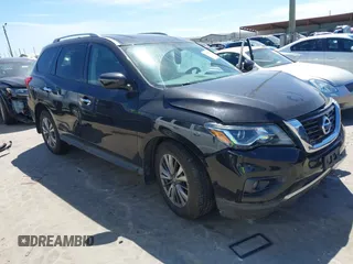 2019 Nissan Pathfinder Platinum with VIN 5N1DR2MM2KC610110, listed as a IAAI auction lot 41811572 with 55,459 mi miles and . Bid and sale history available at DreamBid. Image 1.