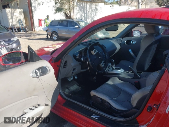 2007 Nissan 350Z Touring with VIN JN1BZ34E87M550297, listed as a IAAI auction lot 41993683 with 127,973 mi miles. Bid and sale history available at carsss.com. Image 5.