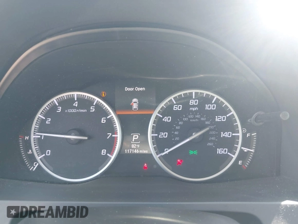 2017 Acura RDX w/Advance Pkg with VIN 5J8TB4H77HL020371, listed as a IAAI auction lot 41983576 with 117,146 mi miles. Bid and sale history available at carsss.com. Image 7.