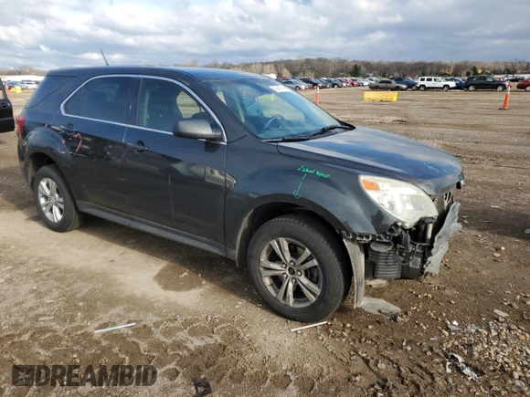 2014 Chevrolet Equinox LS z VIN 2GNALAEK3E1115271, wystawiony jako Copart lot #49441484 z przebiegiem 185 457 mil mil oraz Szkoda całkowita • Salvage title. Historia ofert i sprzedaży dostępna na DreamBid. Obrazek 4.